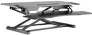 Купить DIGITUS Ergonomic Workspace Riser DA-90380-1 - Aufstellung für LCD-Bildschirm/Tastatur/Maus - Schwarz - auf dem Tisch в магазине wardena.ru