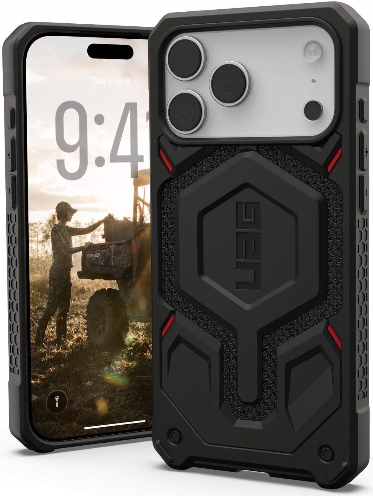 Купить UAG Urban Armor Gear Monarch Pro MagSafe Case | Apple iPhone 17 Pro Max | kevlar schwarz | 114514113940 (114514113940) в магазине wardena.ru