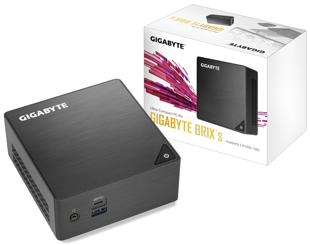 Купить Gigabyte GB-BLCE-4105 J4105 UCFF Schwarz PC/Workstation Barebone (GB-BLCE-4105) в магазине wardena.ru