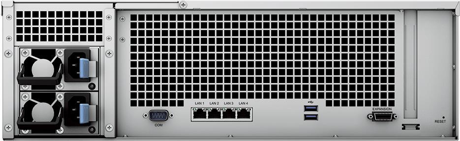 Купить Synology RackStation RS2821RP+ - NAS-Server - 16 Schächte - Rack - einbaufähig - SATA 6Gb/s - RAID 0, 1, 5, 6, 10, JBOD - RAM 4GB - Gigabit Ethernet - iSCSI - 3U (RS2821RP+) в магазине wardena.ru