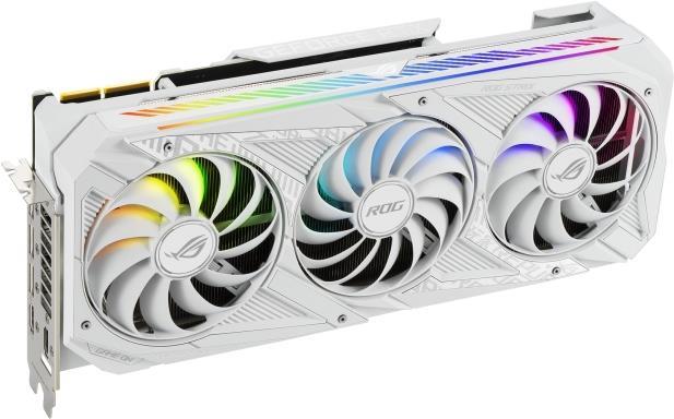 Купить ASUS ROG-STRIX-RTX3090-O24G-WHITE - OC Edition - Grafikkarten - GF RTX 3090 - 24 GB GDDR6X - PCIe 4.0 - 2 x HDMI, 3 x DisplayPort - weiß (90YV0F96-M0NM00) в магазине wardena.ru