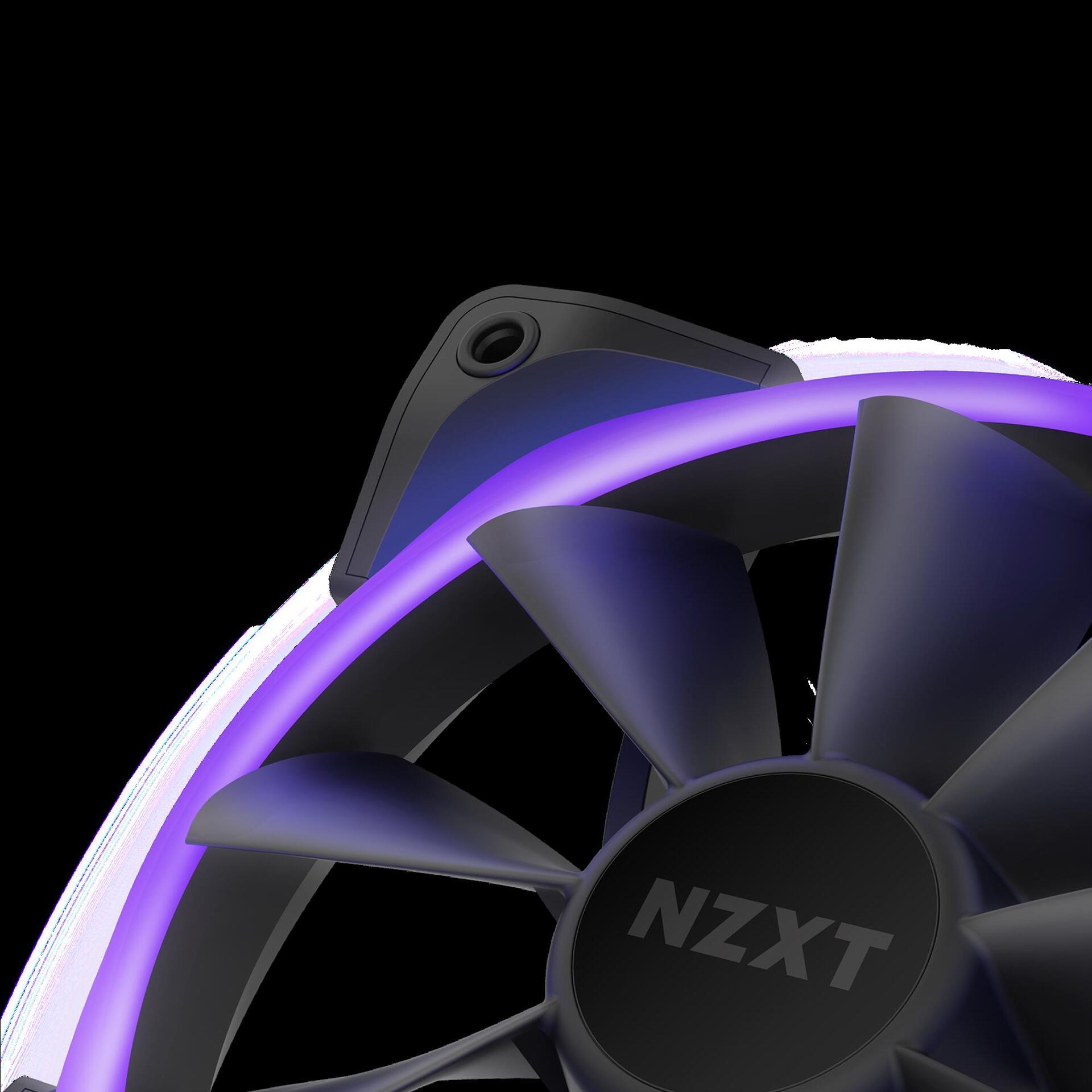 Купить NZXT Aer RGB 2 Computergehäuse Kühler 14 cm Schwarz 2 Stück(e) (HF-2814C-DB) в магазине wardena.ru