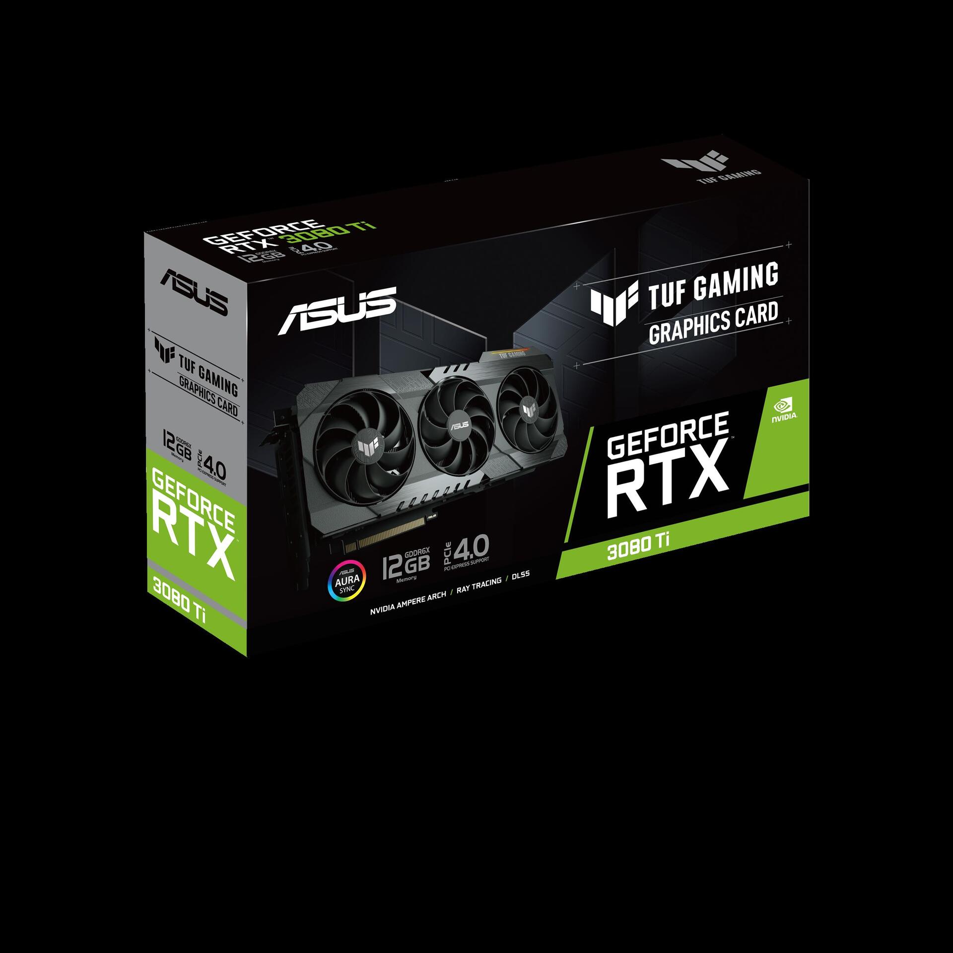 Купить ASUS TUF-RTX3080TI-12G-GAMING - Grafikkarten - GF RTX 3080 Ti - 12 GB GDDR6X - PCIe 4.0 - 2 x HDMI, 3 x DisplayPort (90YV0GU0-M0NM00) в магазине wardena.ru