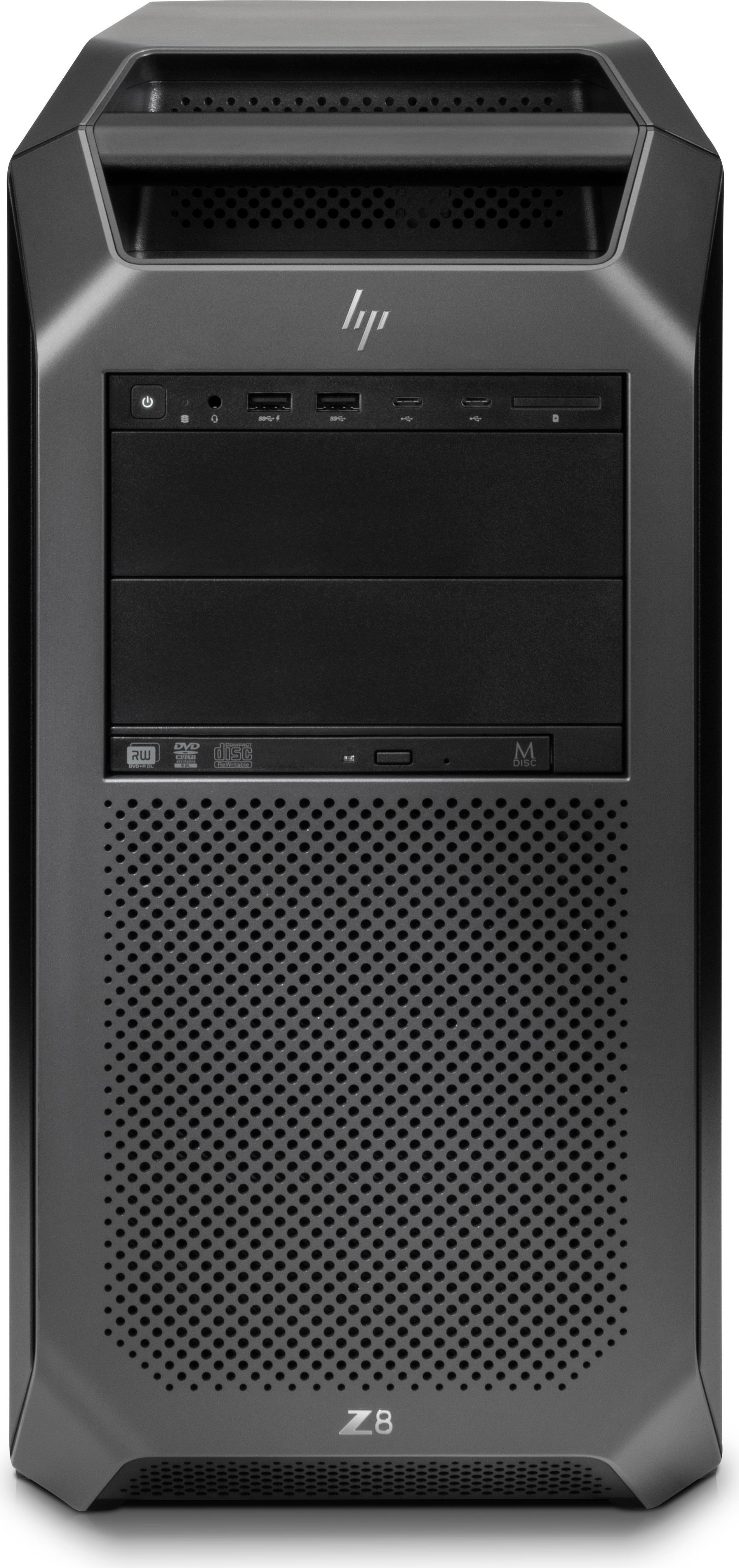 Купить HP Workstation Z8 G4 - Tower - 5U - 1 x Xeon Silver 4108 / 1.8 GHz - vPro - RAM 32 GB - HDD 1 TB - DVD-Writer - keine Grafiken - GigE - Win 11 Pro for Workstations - Monitor: keiner - Tastatur: Deutsch (4F7P4EA#ABD) в магазине wardena.ru