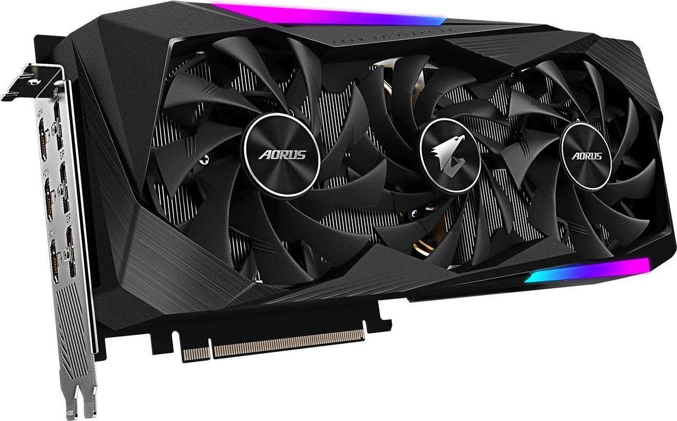 Купить Gigabyte AORUS GeForce RTX 3070 MASTER 8G (rev. 2.0 - Grafikkarten - GF RTX 3070 - 8 GB GDDR6 - PCIe 4.0 x16 - 3 x DisplayPort, 3 x HDMI (GV-N3070AORUS M-8GD 2.0) в магазине wardena.ru