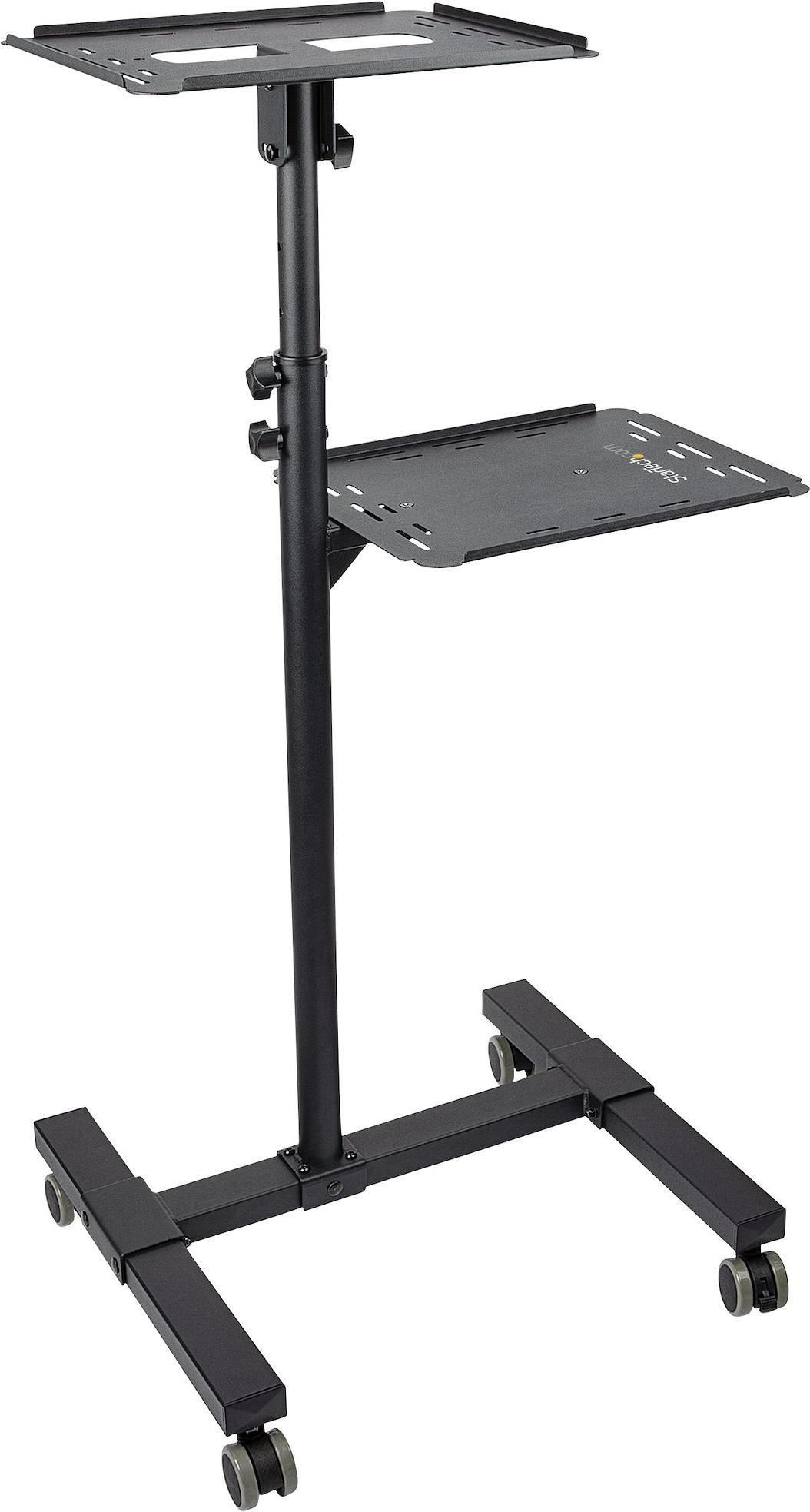Купить StarTech.com Mobile Projector and Laptop Stand/Cart, Heavy Duty Portable Projector Stand (2 Vented Shelves, hold 22lb/10kg each), Height Adjustable Rolling AV Presentation Cart with Wheels - Lockable Casters - Wagen - fü (ADJPROJCART) в магазине wardena.ru