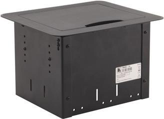 Купить Kramer TBUS-1Axl - Unterputzkasten - Tisch montierbar - gebürstetes Aluminium (80-000199) в магазине wardena.ru