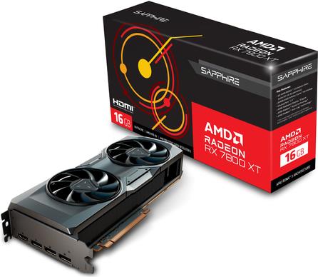 Купить Sapphire Radeon RX 7800 XT - Radeon RX 7800 XT - 16 GB - GDDR6 - 256 Bit - 7680 x 4320 Pixel - PCI Express x16 4.0 (21330-01-20G) в магазине wardena.ru
