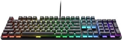 Купить Trust GXT 871 Zora Tastatur Gaming USB QWERTY US Englisch Schwarz (25510) в магазине wardena.ru