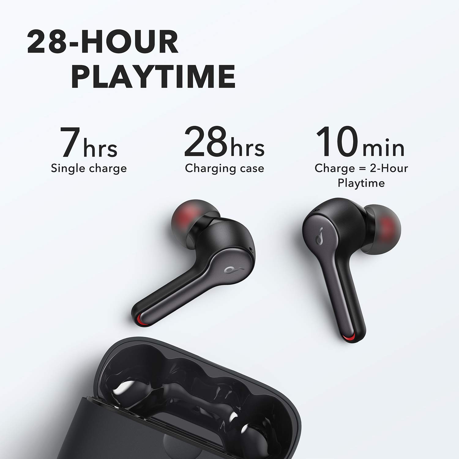 Купить Anker Soundcore Liberty Air 2 - True Wireless-Kopfhörer mit Mikrofon - im Ohr - Bluetooth - Schwarz (A3910G11) в магазине wardena.ru