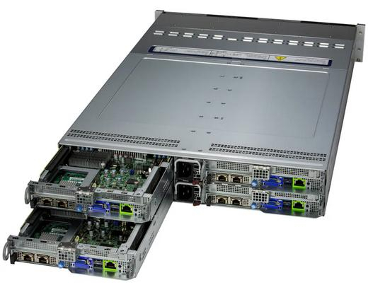 Купить Server Supermicro SYS-221BT-HNR • CSE-217BQ2-R3K04P • X13DET-B • 2U IPMI в магазине wardena.ru