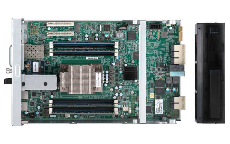 Купить QNAP ES1686dc Eingebauter Ethernet-Anschluss Rack (3U) Schwarz NAS (ES1686DC-2142IT-128G) в магазине wardena.ru