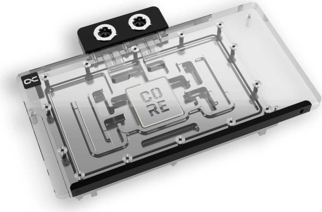 Купить Alphacool Core Geforce RTX 5090 Gaming+ Windforce transparent/silber mit (10293) в магазине wardena.ru