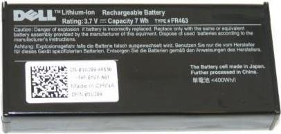 Купить Dell Primary Battery - Laptop-Batterie - Lithium-Ionen - 7 Wh - wiederhergestellt - für PowerEdge 1900, 1950 III, 2900 III, 2950 III, 6950, 840, PowerVault NX1950 (U8735, NU209) в магазине wardena.ru