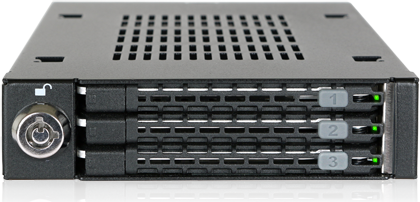 Купить ICY Dock We-Ra. IcyDock 3x6,3cm SATAI-III/SAS HDD&SSD in 1x3.5" 7mm (MB993SK-B) в магазине wardena.ru