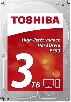 Купить Toshiba P300 HIGH PERFORMANCE HD 3TB 3TB, 7200 U/min, 64MB, 8.89 cm (3.5 ") , SATA (HDWD130EZSTA) в магазине wardena.ru