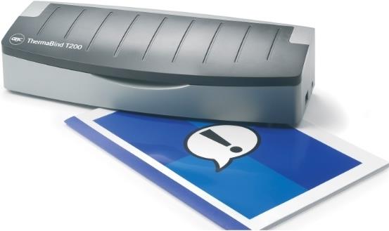 Купить GBC ThermaBind T200 Thermobindegerät - Schwarz - Grau - A4 - Kensington - China (4400409) в магазине wardena.ru