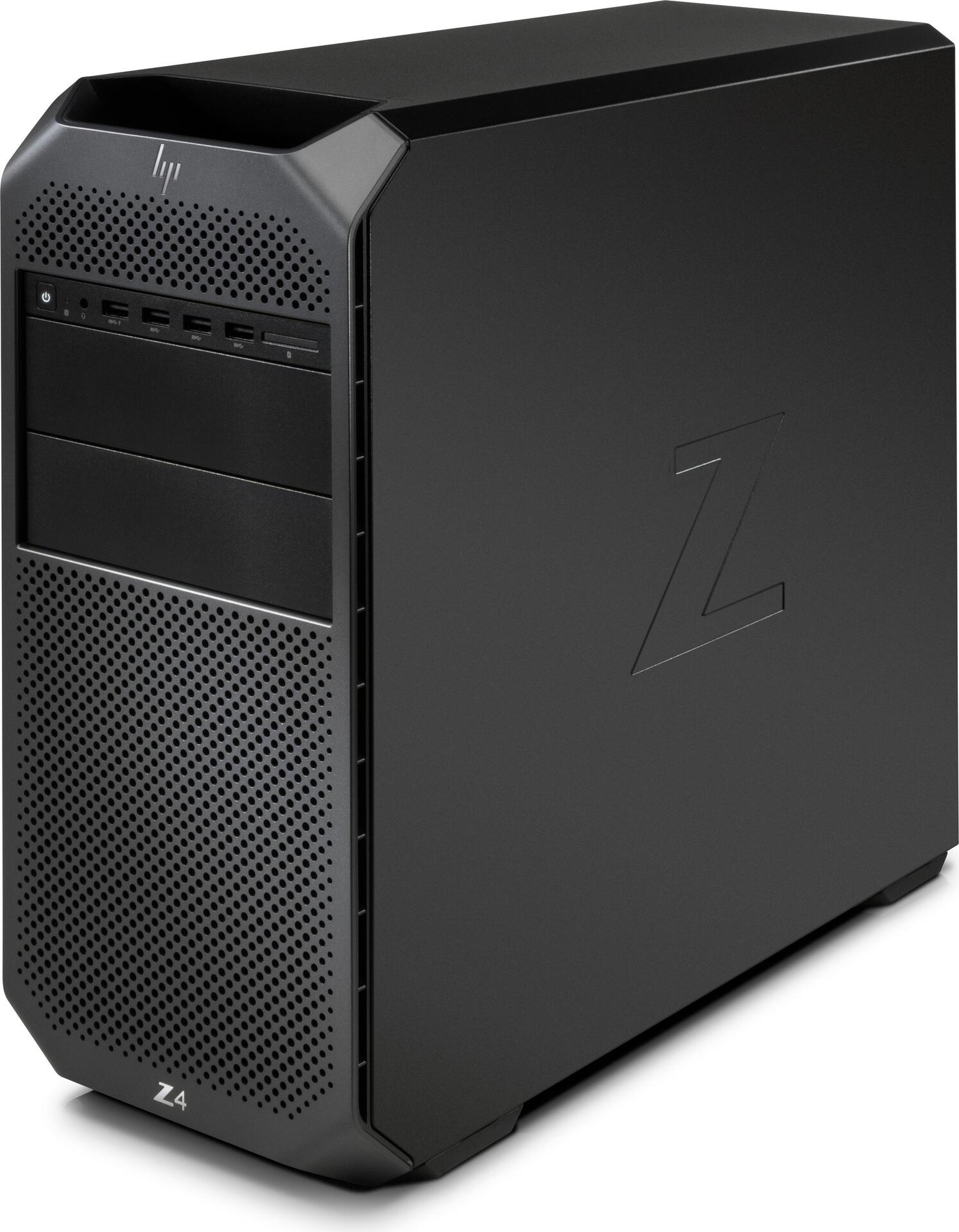 Купить HP Workstation Z4 G4 - MT - 4U - 1 x Core i9 10900X X-series / 3.7 GHz - RAM 16 GB - SSD 512 GB - HP Z Turbo Drive, TLC - DVD-Writer - keine Grafiken - GigE - Win 11 Pro - Monitor: keiner - Tastatur: Deutsch - Schwarz (4F7Q2EA#ABD) в магазине wardena.ru
