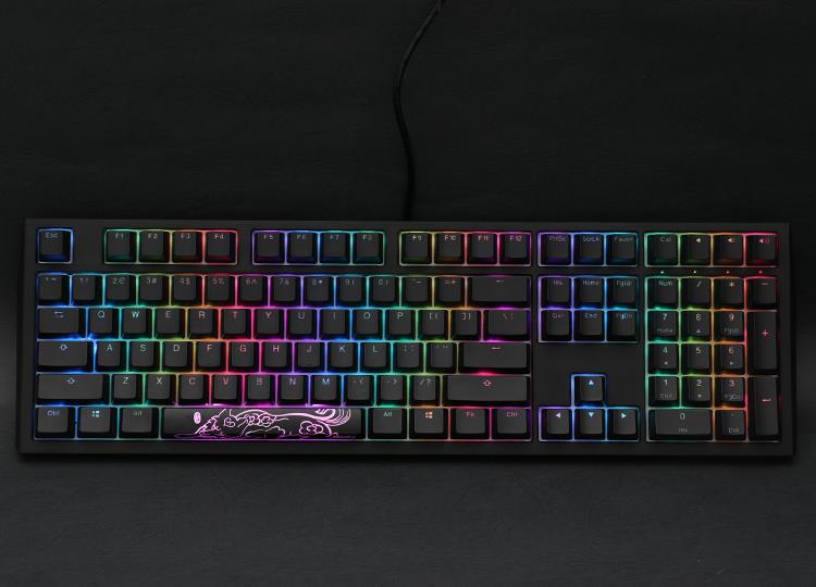 Купить Ducky Shine 7 PBT Gaming Tastatur, MX-Speed-Silver, RGB LED - gunmetal (DKSH1808ST-PDEPDAHT1) в магазине wardena.ru