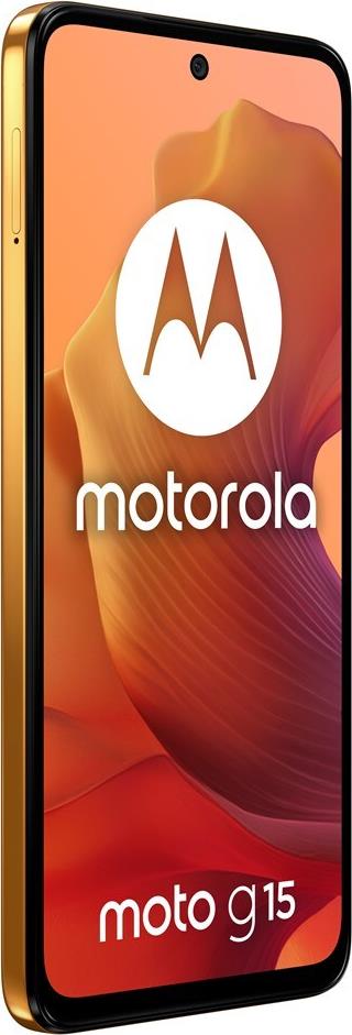 Купить Motorola moto g15 17,1 cm (6.72") Dual-SIM Android 15 4G USB Typ-C 8 GB 128 GB 5200 mAh Orange (PB6E0015PL) в магазине wardena.ru