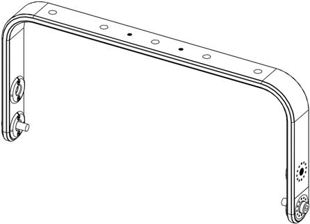 Купить NEXO VNU-HBRK365 - Horizontaler Flugrahmen für Lautsprecher EPS6 365 mm (VNU-HBRK365) в магазине wardena.ru