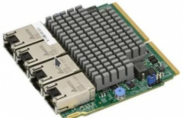 Купить Network Card Supermicro AOC-MTG-I4TM 4x10GbE X550 10GBase-T SIOM в магазине wardena.ru