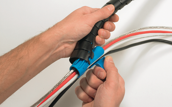 Купить HellermannTyton Helawrap HWPP30 - Kabelschlauch - 25 m - Silber (161-64503) в магазине wardena.ru