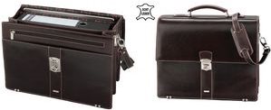 Купить Jüscha 47022 Aktenkoffer Leder Schwarz (47022) в магазине wardena.ru