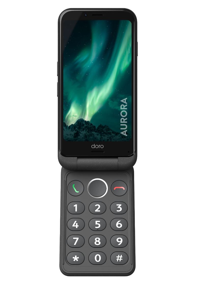 Купить Doro Aurora A20 graphit inkl. Wireless Charger [Energieklasse C] (380539) в магазине wardena.ru