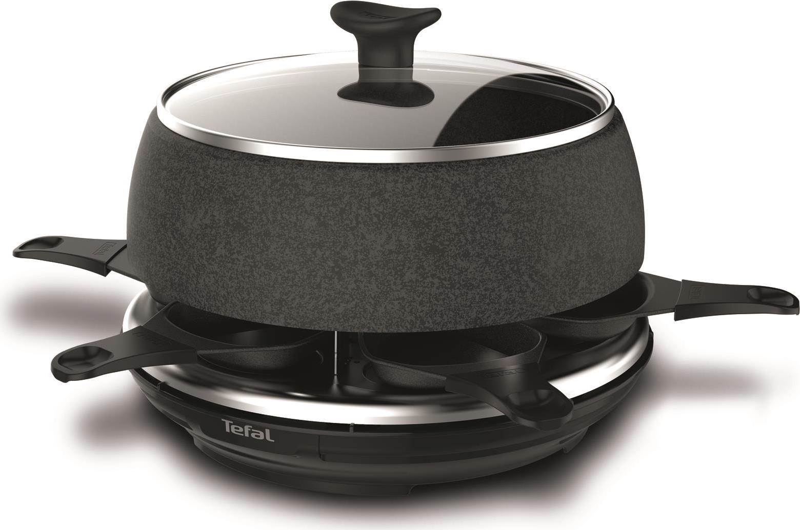 Купить Tefal Cheese'N'Co RE12C8 6Person(en) 850W Schwarz Elektrogrill (RE12C8) в магазине wardena.ru