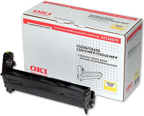 Купить OKI - Gelb - Trommel-Kit - für C5150n, 5250dn, 5250n, 5450dn, 5450n, 5500n, 5510 MFP, 5510n MFP, 5540 MFP (42126670) в магазине wardena.ru