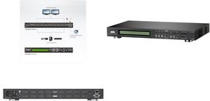 Купить ATEN VanCryst 8x8 HDMI Matrix Switch with Scaler VM5808H - Video/Audio-Schalter - Desktop, an Rack montierbar в магазине wardena.ru
