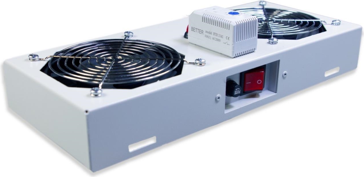 Купить Wirewin Lüfter für WCAB PS Serie, 2 Lüfter, Thermostat Schrankzubehör (WCAB PS FAN KIT) в магазине wardena.ru