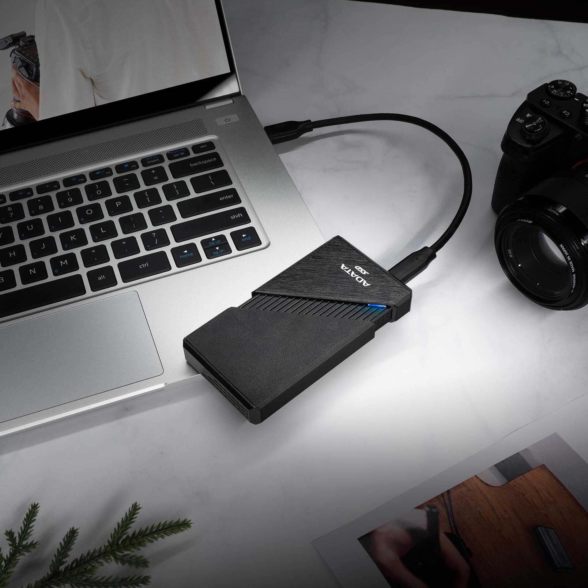 Купить ADATA SE920 - 1 TB - USB Typ-C - 3.2 Gen 2 (3.1 Gen 2) - 3800 MB/s - 40 Gbit/s - Schwarz (SE920-1TCBK) в магазине wardena.ru