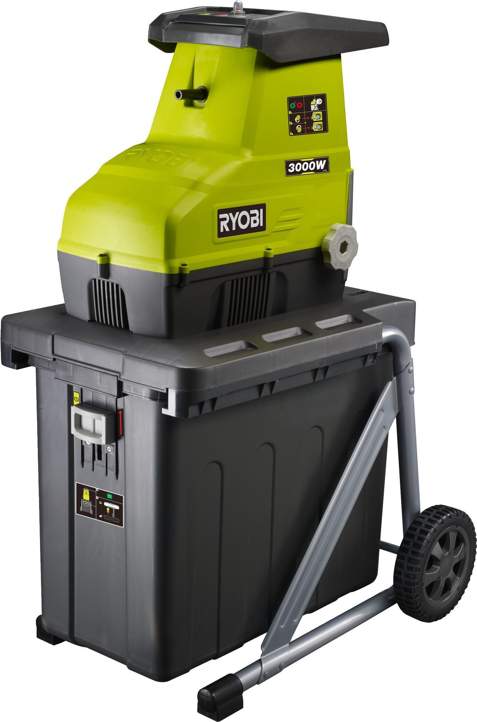 Купить Ryobi RSH3045U Garten-Häcksler 3000 W 55 l Trommel (5133004335) в магазине wardena.ru