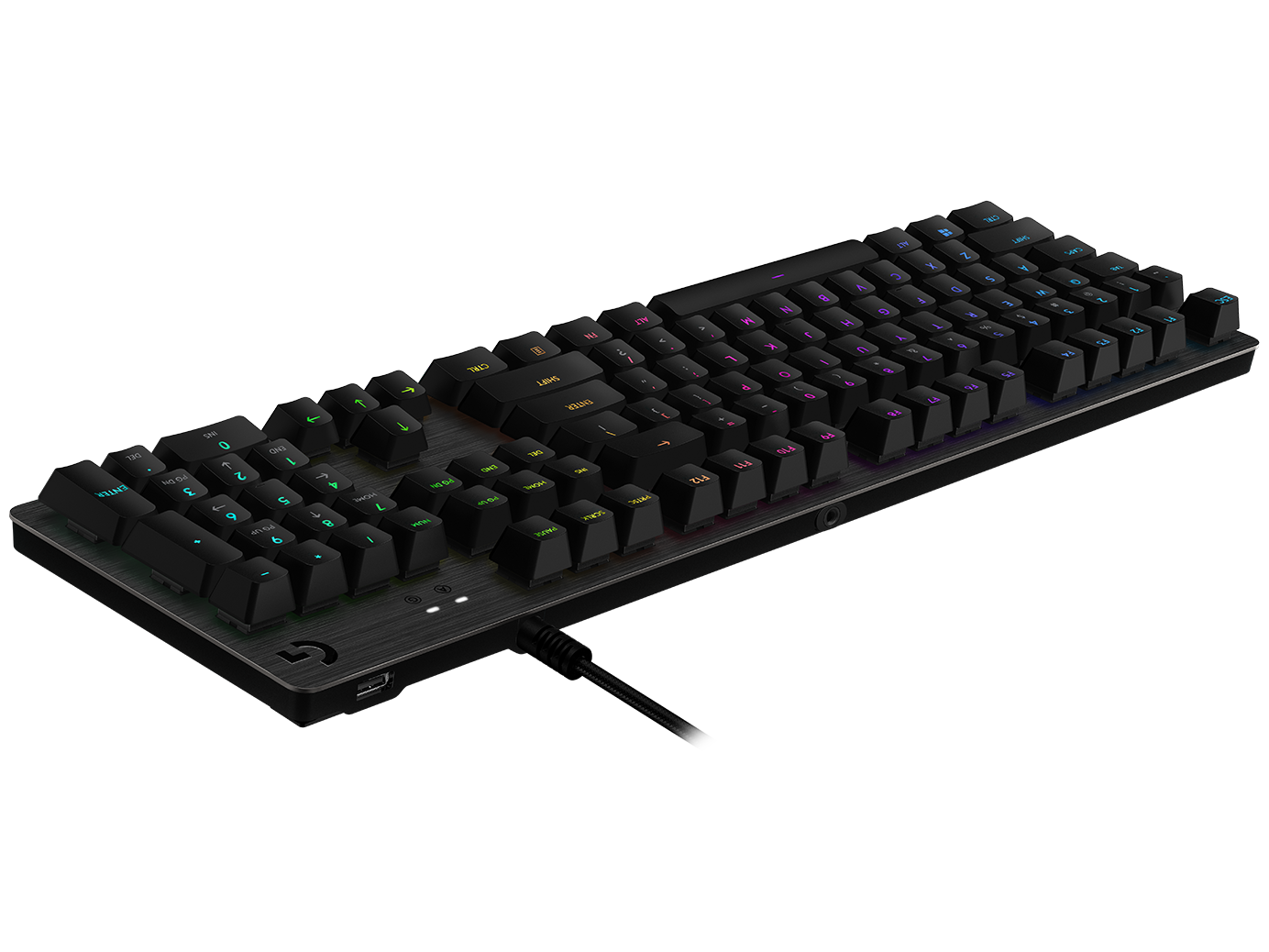 Купить Logitech Gaming G513 - Tastatur - backlit - USB - German QWERTZ - Tastenschalter: GX Brown Tactile - Kohle (920-009324) в магазине wardena.ru