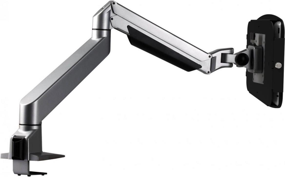 Купить Compulocks iPad Pro 27,90cm (11")  Enclosure Articulating Monitor Arm Mount - Befestigungskit (Gelenkarm, Gehäuse) - für Tablett - verriegelbar - hochwertiges Aluminium - Schwarz, Silber - Bildschirmgröße: 27.9 cm (11") (660REACH211SENB) в магазине wardena.ru