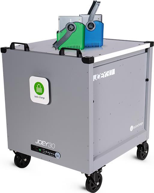 Купить lockncharge Joey 30 - Multimedia-Wagen - Grau - 4 Rad/Räder - Type F - 830 mm - 646 mm (LNC10377) в магазине wardena.ru
