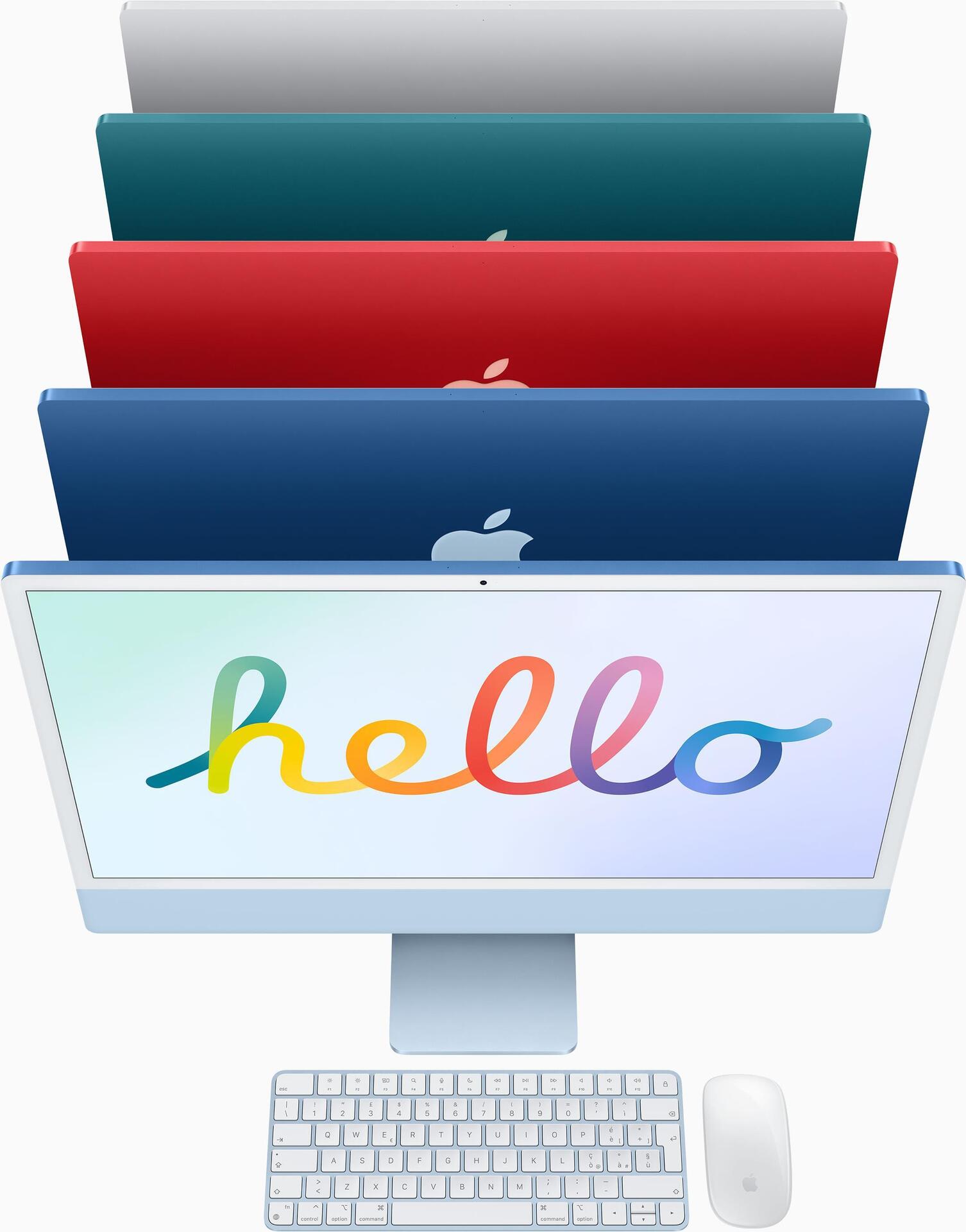 Купить Apple iMac with 4.5K Retina display - All-in-One (Komplettlösung) - M1 - RAM 8 GB - SSD 256 GB - M1 7-core GPU - WLAN: Bluetooth 5.0, 802.11a/b/g/n/ac/ax - macOS Big Sur 11.0 - Monitor: LED 61 cm (24") 4480 x 2520 (4.5K) (MJVA3D/A) в магазине wardena.ru