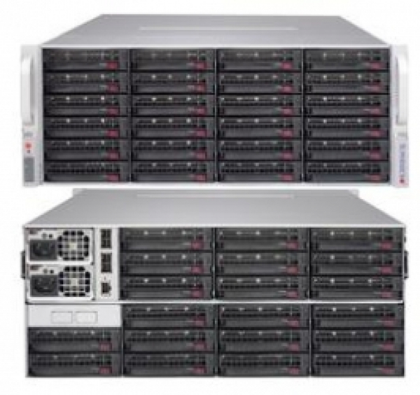 Купить Chassis Supermicro CSE-847E1C-R1K23JBOD 4U 1000W Hot-Swap 44xHDD SATA/SAS в магазине wardena.ru