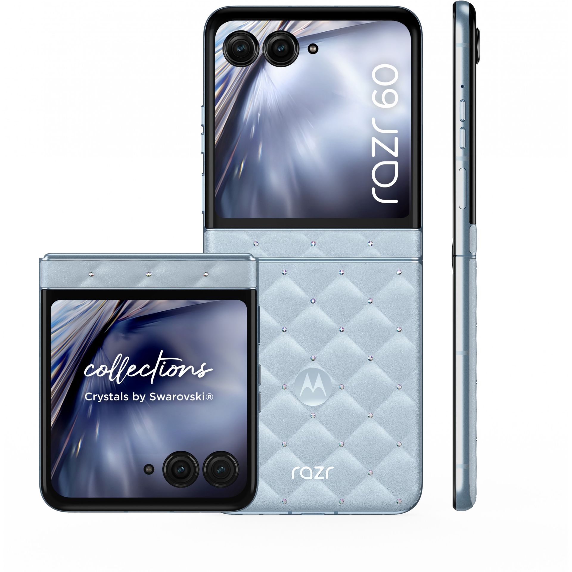 Купить Motorola Mobility Motorola RAZR 60 + Buds Loop - Brilliant Collection - 5G Smartphone - Dual-SIM - RAM 8 GB / Interner Speicher 256 GB - pOLED-Display - 6.9" - 2640 x 1080 Pixel (120 Hz) [Energieklasse A] (PB860055SE) в магазине wardena.ru