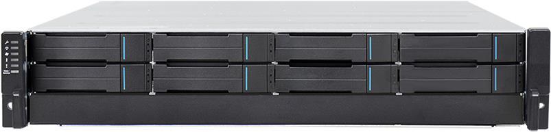 Купить Infortrend EonStor GSe Pro 3008 NAS Rack (2U) Eingebauter Ethernet-Anschluss Schwarz - Grau (GSEP300800RPC-8B32) в магазине wardena.ru