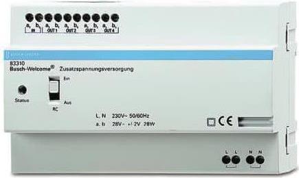 Купить Busch-Jaeger 83310 Netzteil & Spannungsumwandler Indoor Weiß (2CKA008300A0047) в магазине wardena.ru