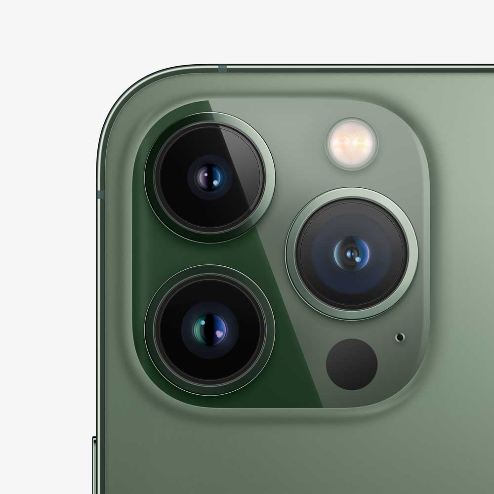 Купить Apple iPhone 13 Pro - 5G Smartphone - Dual-SIM - 1TB - OLED-Display - 6.1" - 2532 x 1170 Pixel (120 Hz) - Triple-Kamera 12 MP, 12 MP, 12 MP - front camera 12 MP - Alpine Green (MNE53ZD/A) в магазине wardena.ru