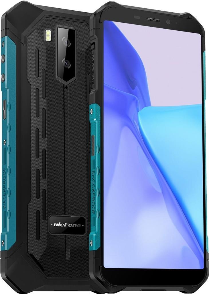 Купить Ulefone Armor X9 Pro 14 cm (5.5") Dual-SIM Android 11 4G Mikro-USB 4 GB 64 GB 5000 mAh Schwarz - Grün (UF-AX9P/GN) в магазине wardena.ru