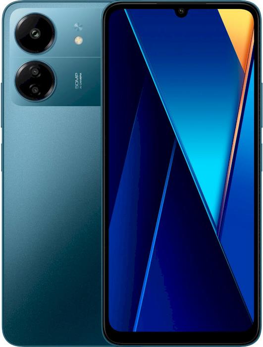 Купить Xiaomi POCO C65 - 17,1 cm (6.74") - 1600 x 720 Pixel - 8 GB - 256 GB - 50 MP - Blau (MZB0FOBEU) в магазине wardena.ru