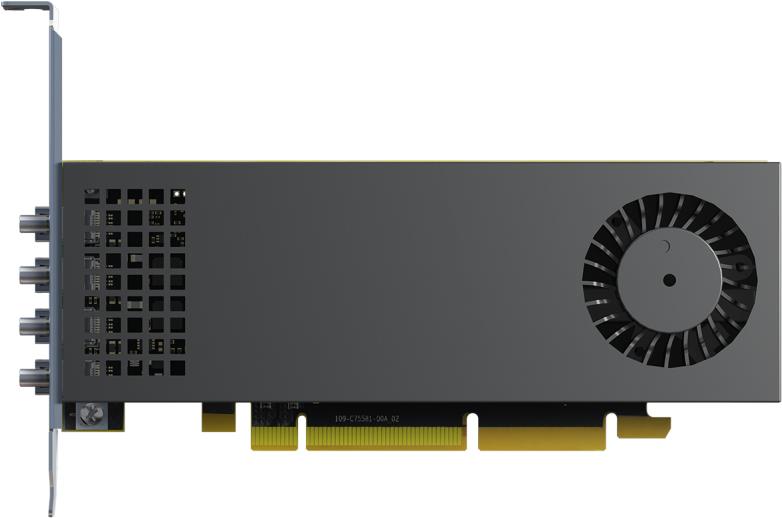 Купить Matrox LUMA Series A310F - Grafikkarten - Arc A310 - 4 GB GDDR6 - PCIe 4.0 x16 Low-Profile - 4 x Mini DisplayPort (LUMA-A310F) в магазине wardena.ru