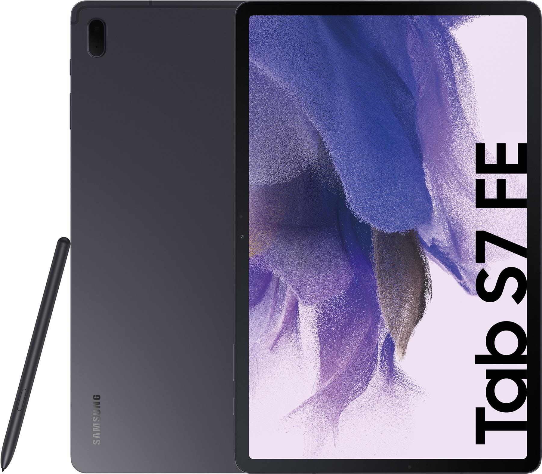 Купить Samsung Galaxy Tab S7 FE - Tablet - Android - 128 GB - 31.5 cm (12.4") TFT (2560 x 1600) - microSD-Steckplatz - Mystic Black (SM-T733NZKEEUE) в магазине wardena.ru