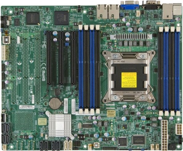 Купить SUPERMICRO X9SRI-F - Motherboard - ATX - LGA2011 Socket - C602 - 2 x Gigabit LAN - Onboard-Grafik (MBD-X9SRi-F-O) в магазине wardena.ru