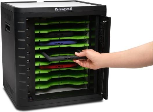 Купить Kensington Charge & Sync Cabinet, Universal Tablet - Schrankeinheit für 10 Tablets - Schwarz (K67862EU) в магазине wardena.ru
